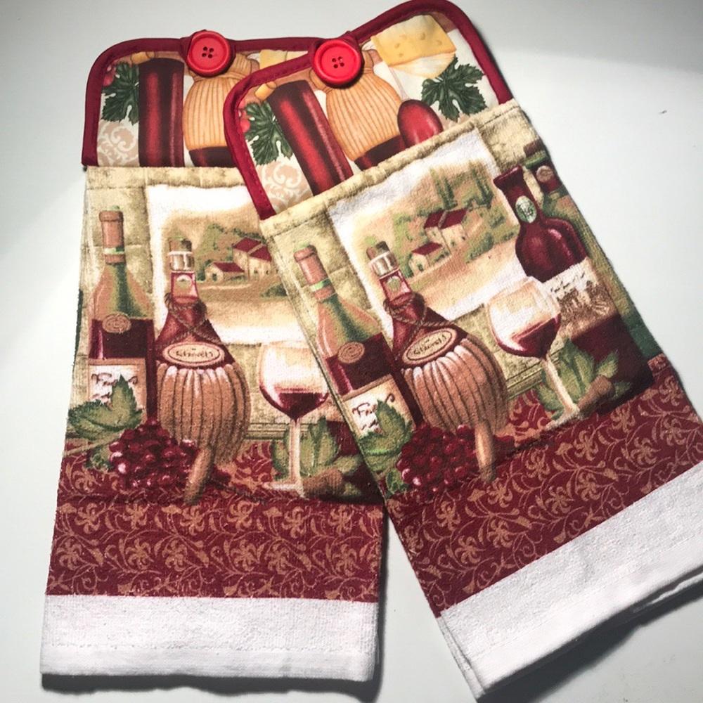 Wine Kitchen Towels🍷